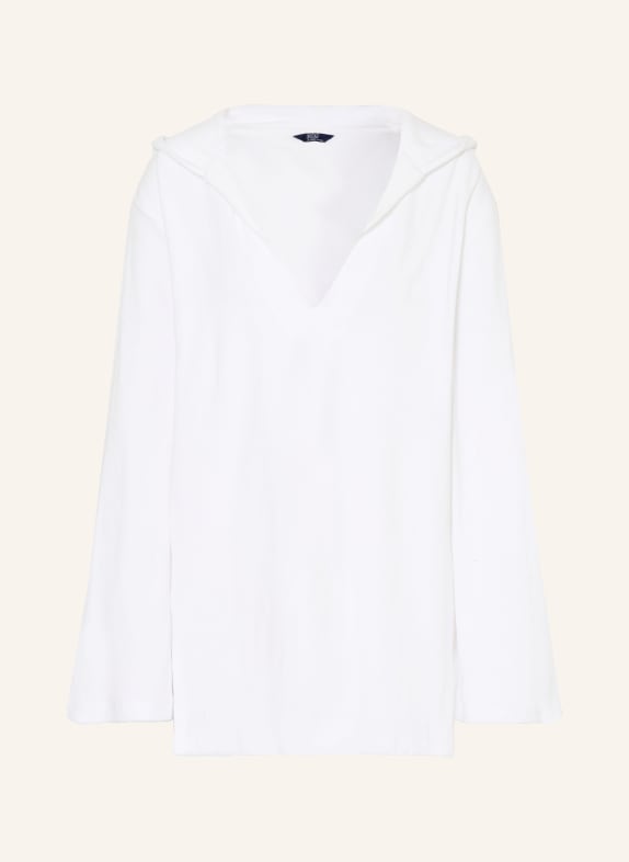 POLO RALPH LAUREN Strandkleid aus Frottee WEISS