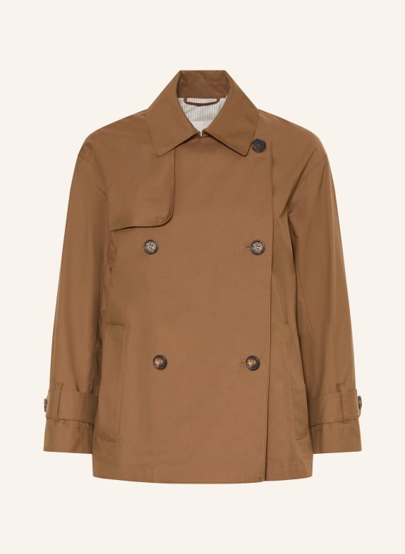 Max Mara The Cube Trenchcoat ZENO HNĚDÁ