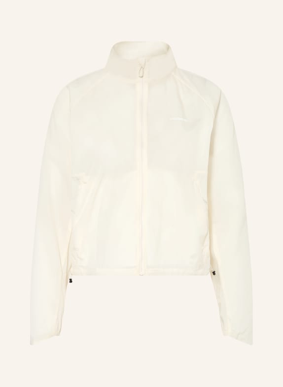 SALOMON Běžecká bunda SHAKEOUT FLY BÍLÁ