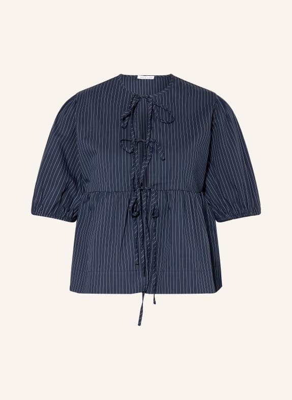 MRS & HUGS Halenka s volánky TMAVĚ MODRÁ