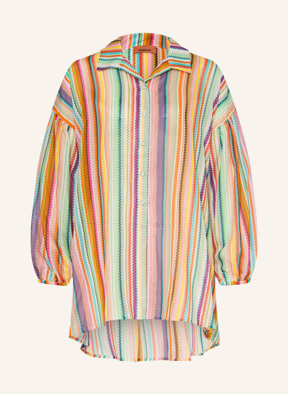 MISSONI Strandkleid ORANGE / PINK / TÜRKIS