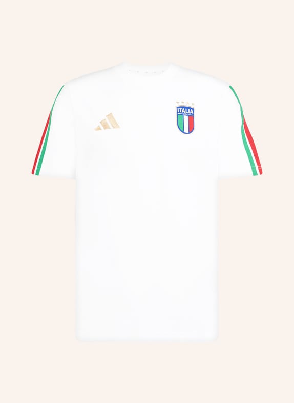 adidas T-Shirt ITALIEN DNA WEISS / ROT / GRÜN