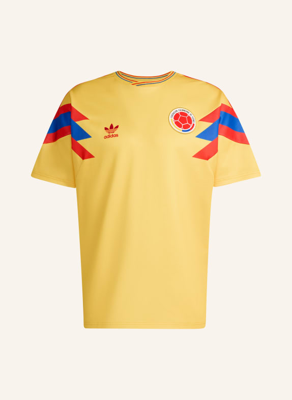 adidas Auswärtstrikot KOLUMBIEN 1990 GELB / ROT / DUNKELBLAU