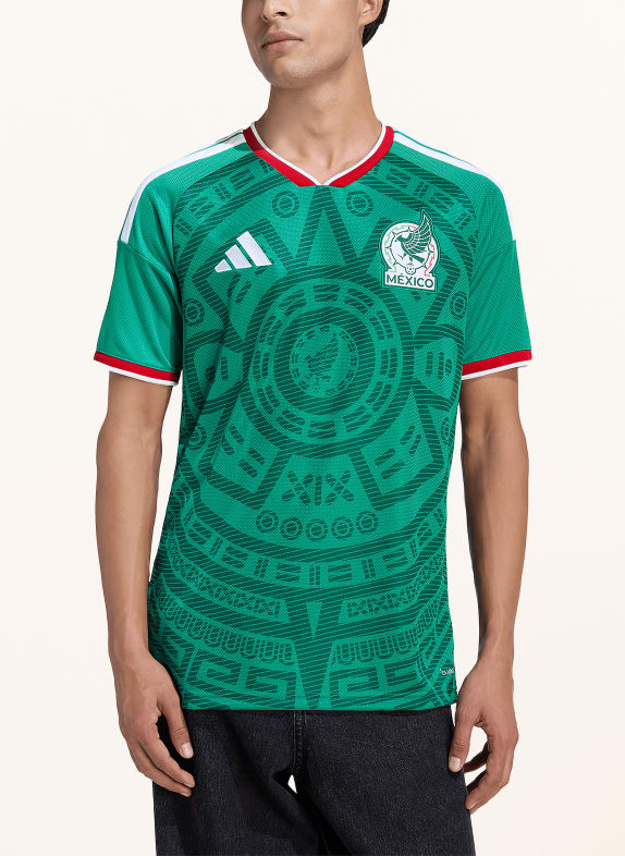 adidas Thuisshirt MEXICO 26 GROEN / ROOD / WIT
