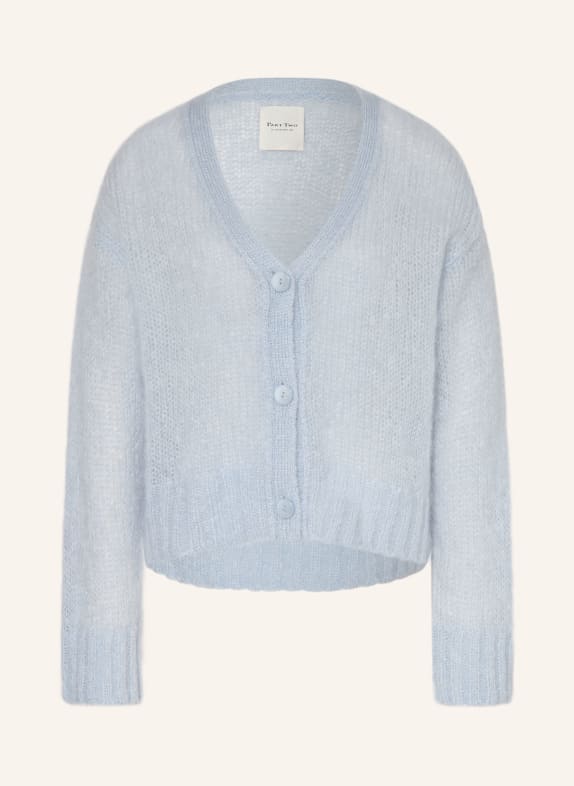 Part Two Mohérový svetr TMAVĚ MODRÁ