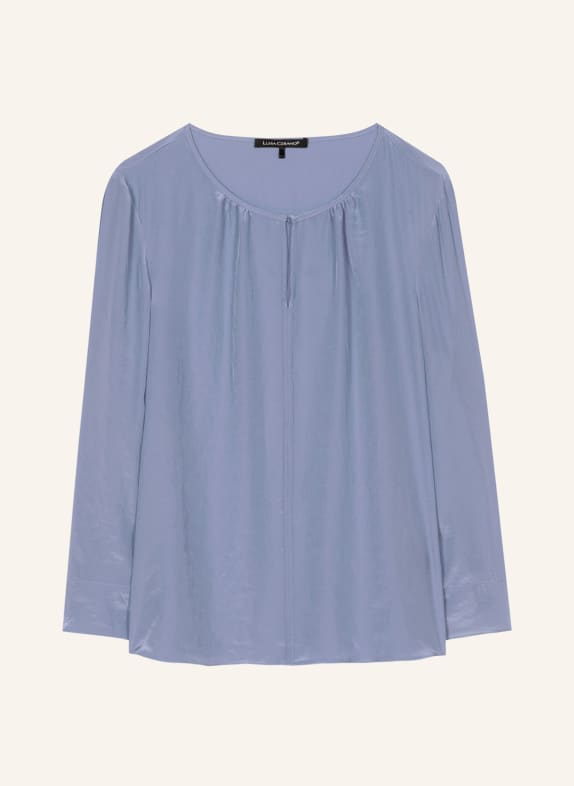 LUISA CERANO Blůza s 3/4 rukávem TMAVĚ MODRÁ