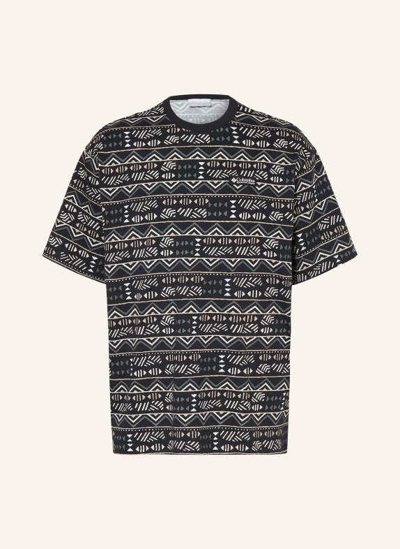 Columbia T-Shirt CSC™ HEAVYWEIGHT SCHWARZ / BEIGE / CREME