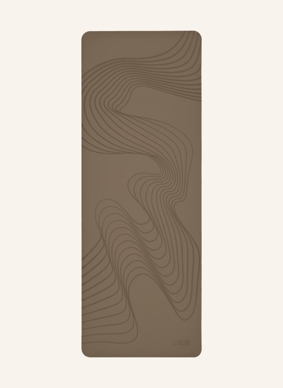 casall Jógová podložka GRIP &amp; CUSHION III SVĚTLE ZELENÁ