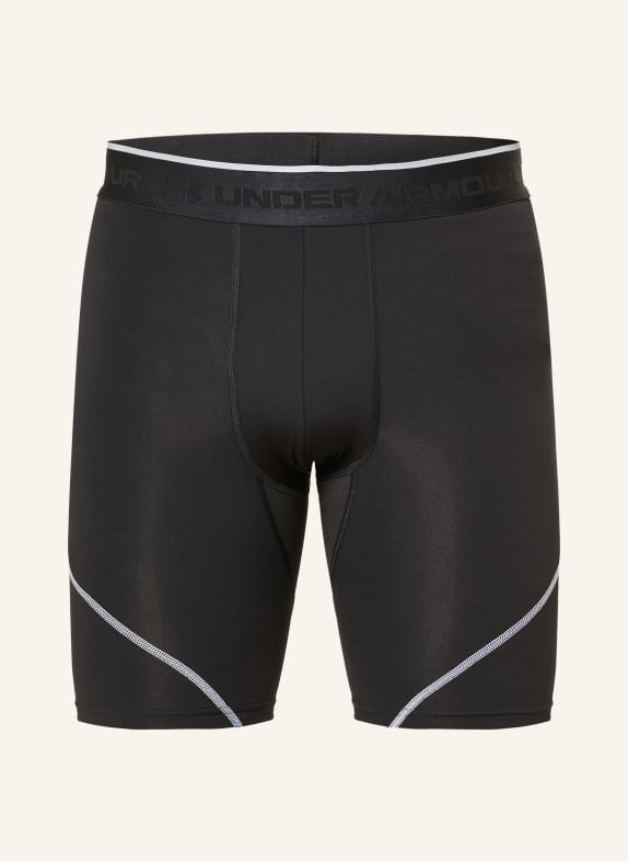 UNDER ARMOUR Rajstopy UA HEATGEAR® ELITE CZARNY / BIAŁY