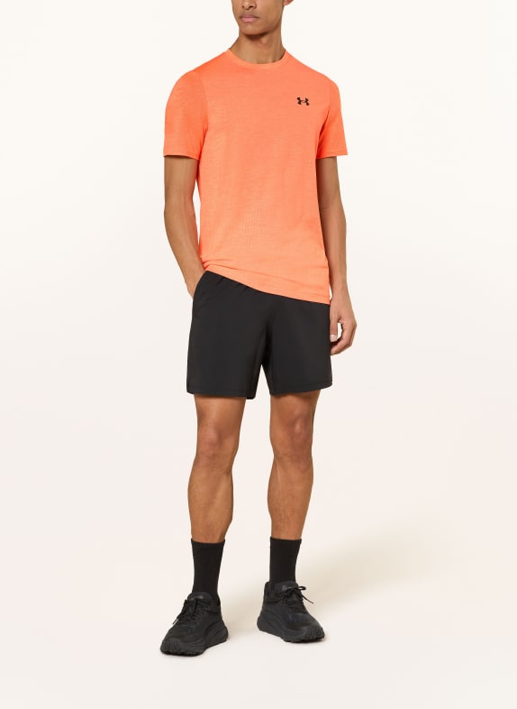 UNDER ARMOUR Trainingsshort UA VANISH ZWART / ORANJE
