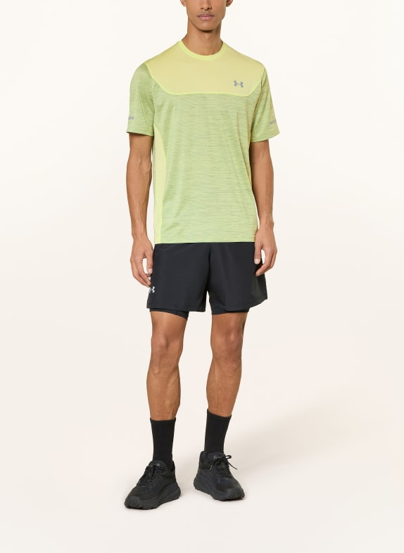 UNDER ARMOUR Functioneel shirt UA TECH™ UTILITY LICHTGROEN / LICHTGEEL