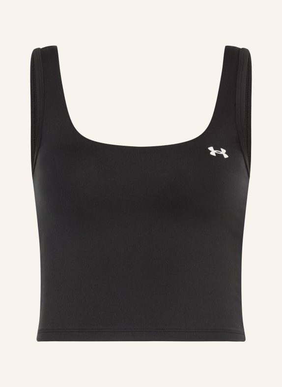 UNDER ARMOUR Krátký top UA MOTION ČERNÁ