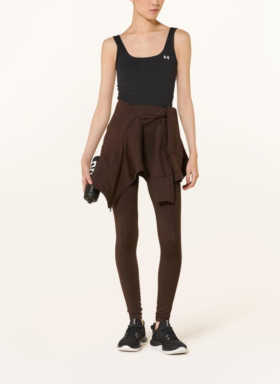 UNDER ARMOUR Cropped top UA MOTION ZWART