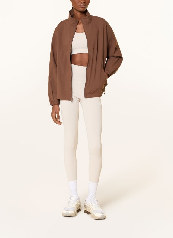 UNDER ARMOUR Tréninková bunda UA UNSTOPPABLE TMAVĚ HNĚDÁ