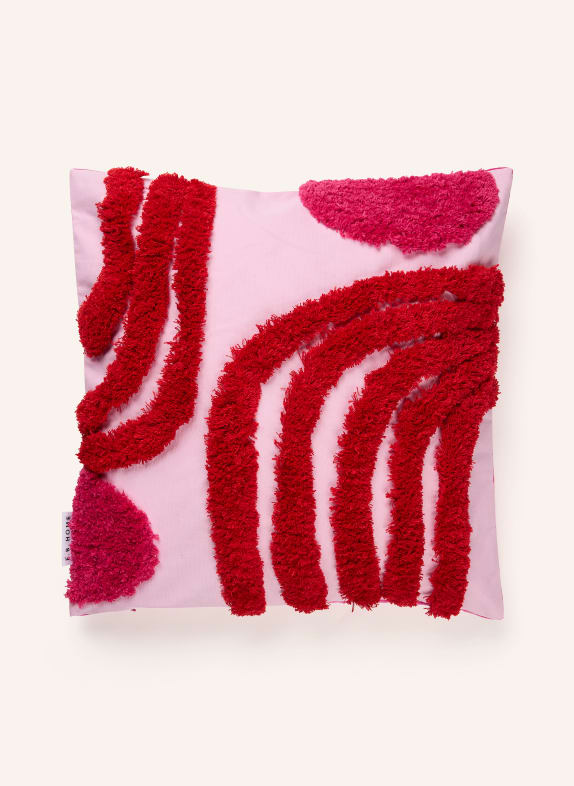 EB HOME Dekokissenhülle ZEBRA N DOTS NEONPINK / HELLROSA