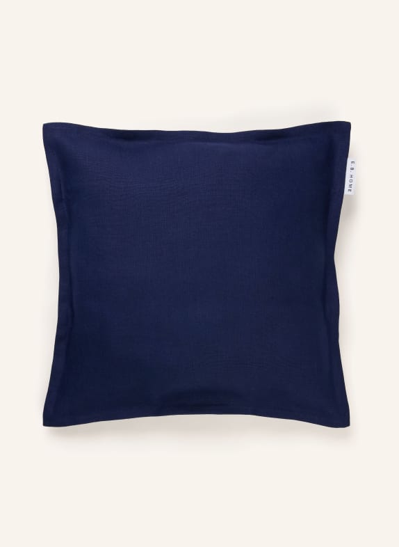EB HOME Dekokissenhülle aus Leinen DUNKELBLAU