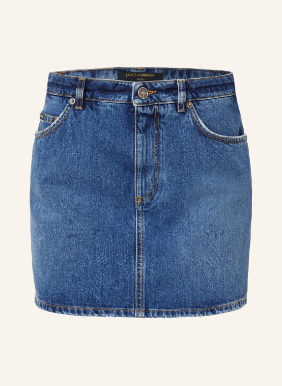DOLCE & GABBANA Jeansrock BLAU