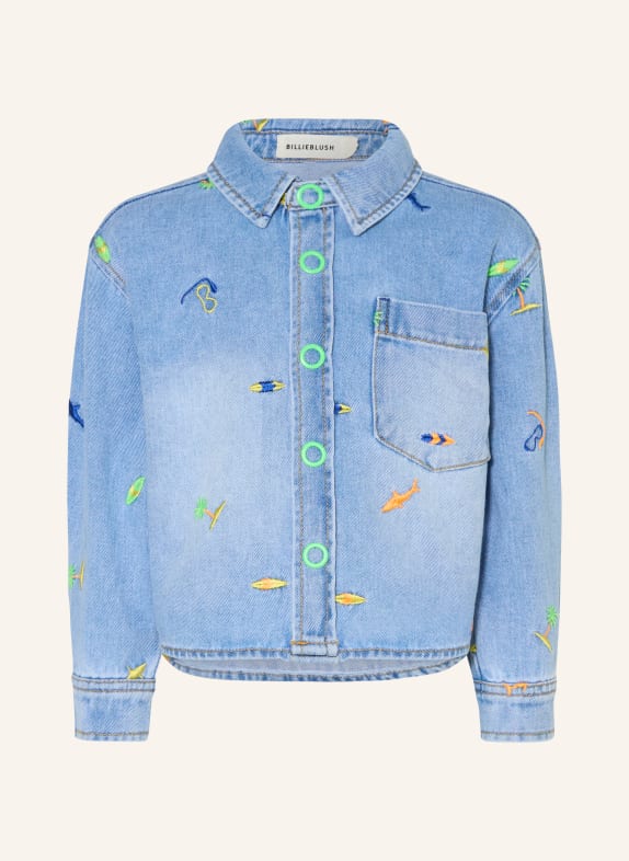 Billieblush Jeanshemd BLAU