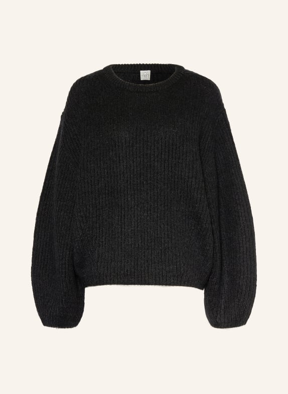 TOTEME Pullover mit Mohair SCHWARZ