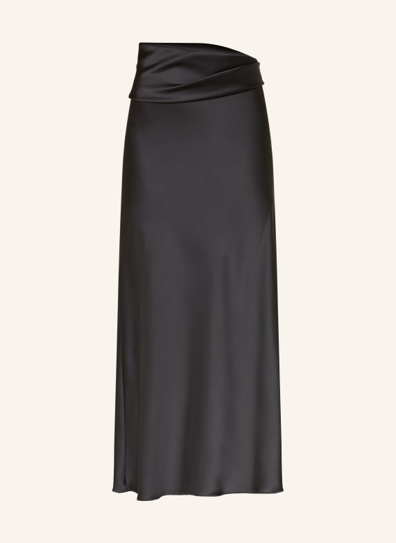 PATRIZIA PEPE Satinrock SCHWARZ