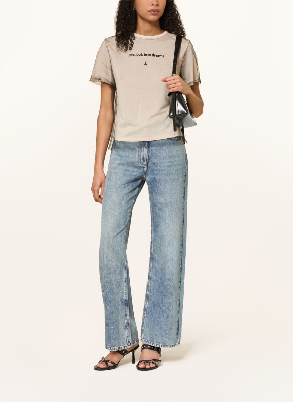 PATRIZIA PEPE Wide Leg Jeans CB05 New Warm Blue