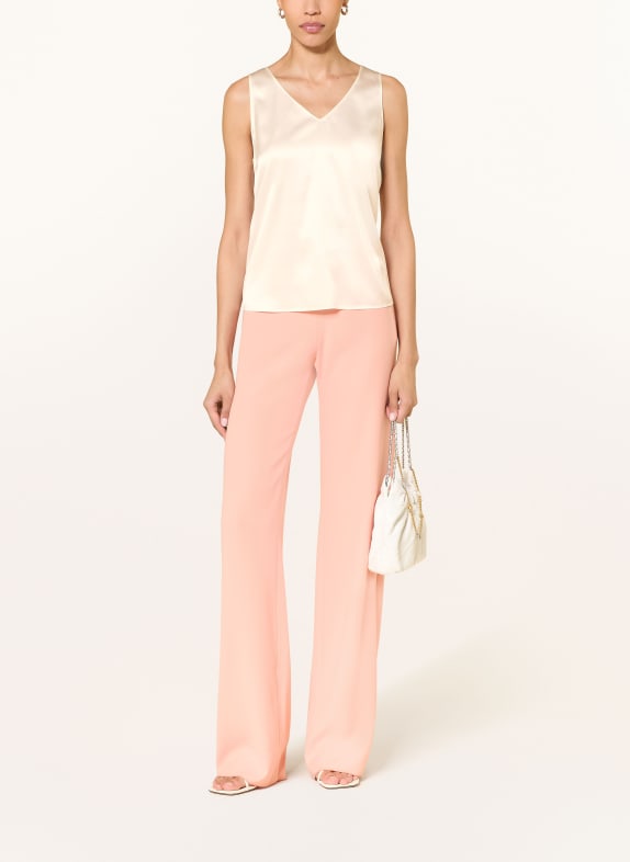 EMPORIO ARMANI zijden top ECRU