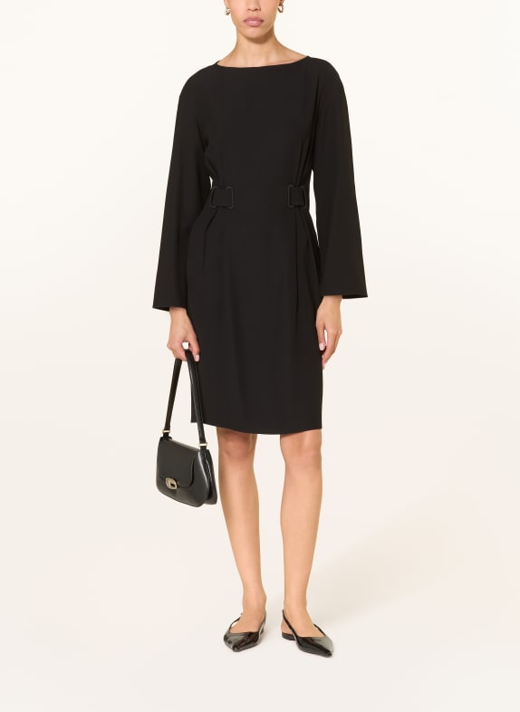 EMPORIO ARMANI šaty ČERNÁ