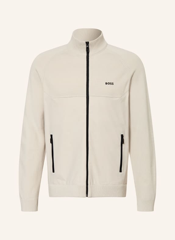 BOSS Strickjacke UNITY BEIGE