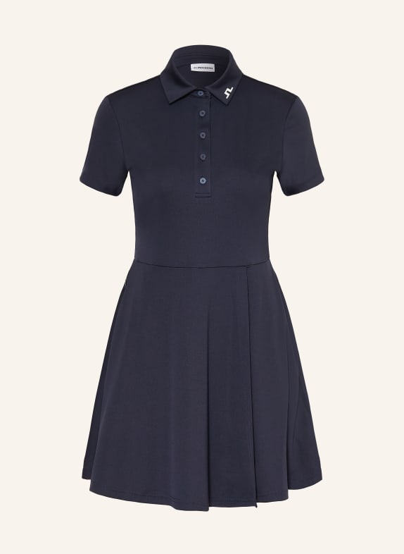 J.LINDEBERG sukienka polo GRANATOWY / BIAŁY