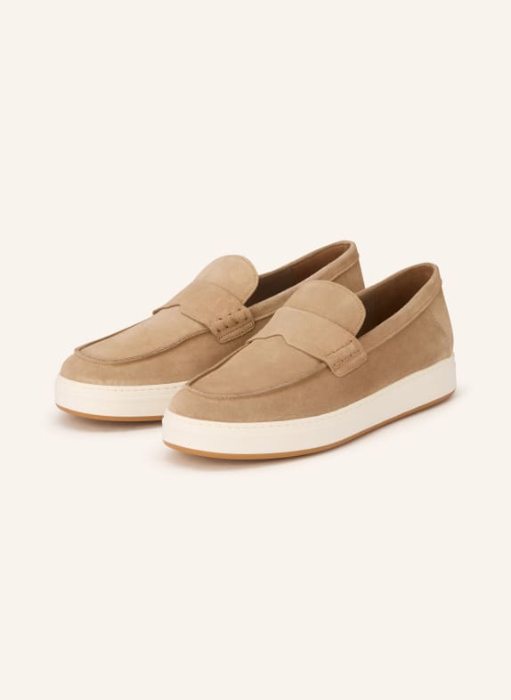 HOGAN penny loafer TAUPE