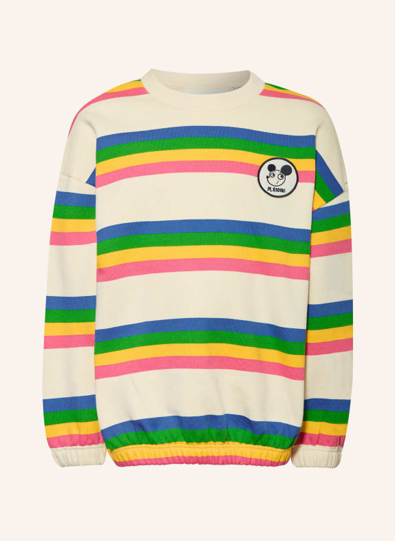 mini rodini Sweatshirt BEIGE / PINK / GRÜN