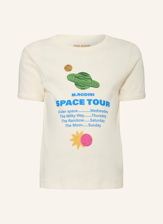 mini rodini T-Shirt CREME / GRÜN / BLAU