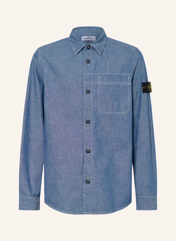 STONE ISLAND JUNIOR Hemd BLAU
