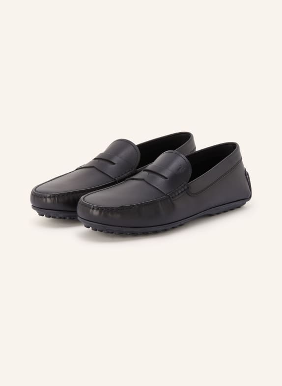 TOD'S CITY GOMMINO loafers BLACK