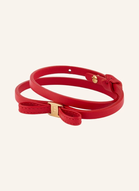 FERRAGAMO Armband ROT / GOLD