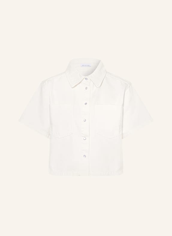 MRS & HUGS denim shirt KHAKI