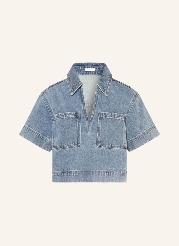 MRS & HUGS džínová košile MODRÁ