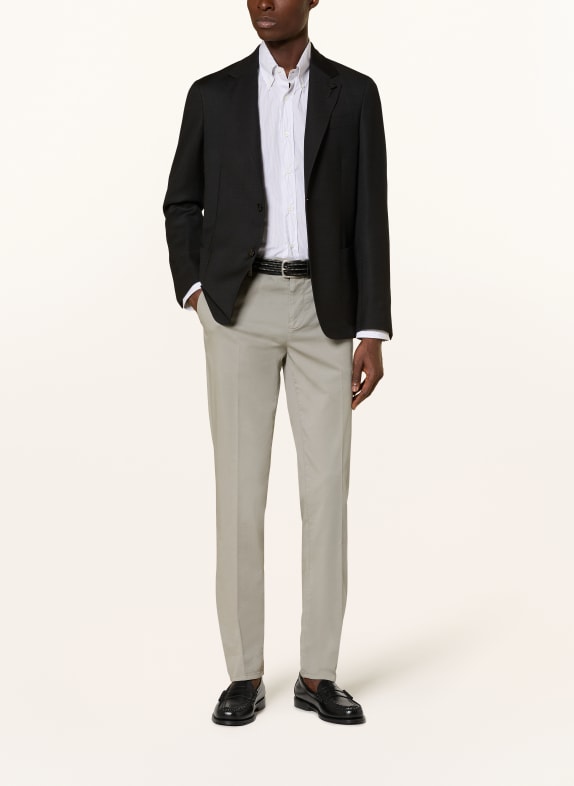 LARDINI Colbert Extra Slim Fit ZWART