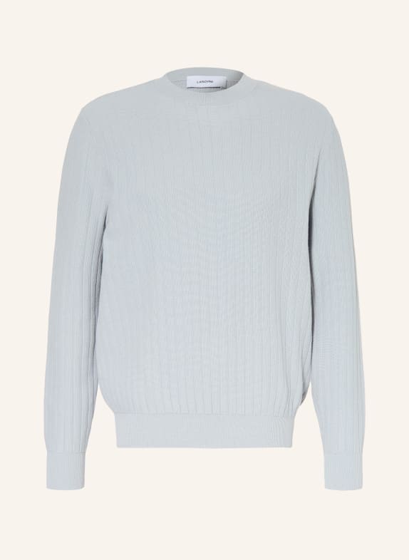 LARDINI pull-over BLEU GRIS