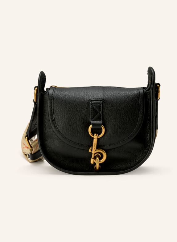BURBERRY Umhängetasche SCHWARZ / GOLD