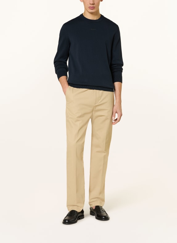 HUGO Pullover SAN CASSIUS DUNKELBLAU