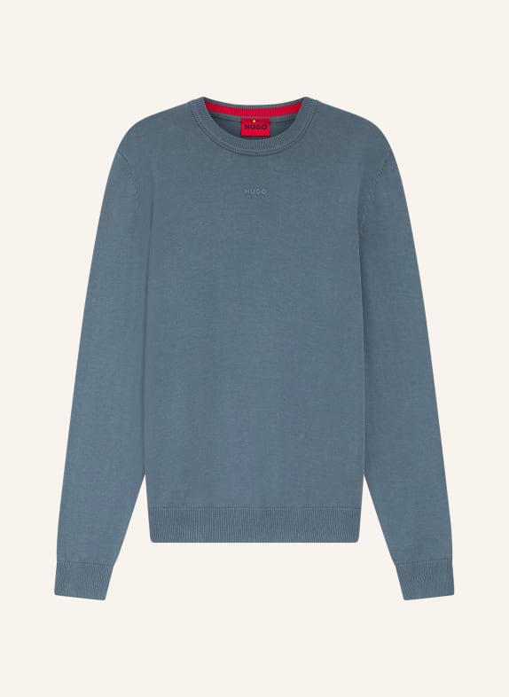 HUGO Pullover SAN CASSIUS BLAU