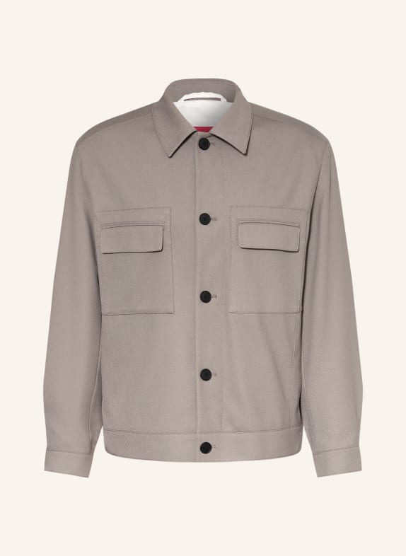 HUGO Overjacket JULIANO TAUPE