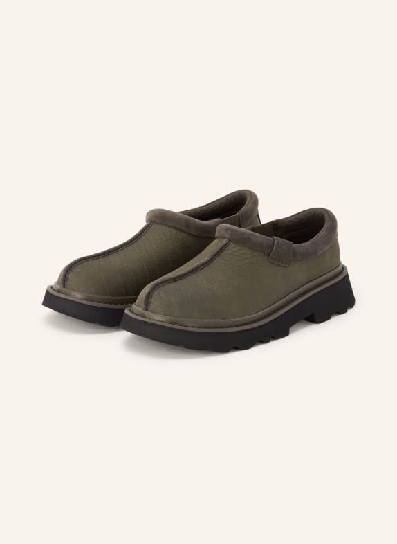 UGG Slipper TASMAN LUG DUNKELGRAU