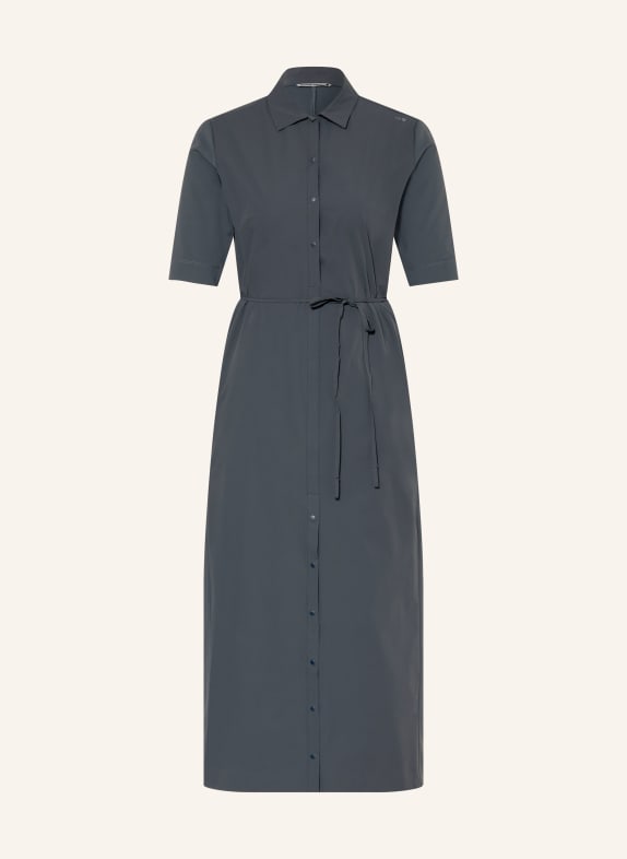 JEANNE BARET Košilové šaty SUMATRA TMAVĚ ŠEDÁ