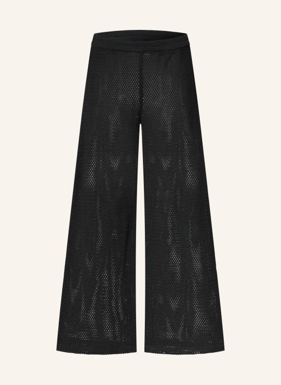 MRS & HUGS crochet pants BLACK