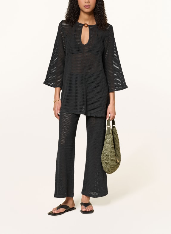 MRS & HUGS gehaakte broek ZWART