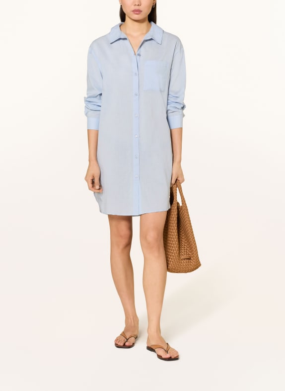 darling harbour shirt dress 52 HELLBLAU
