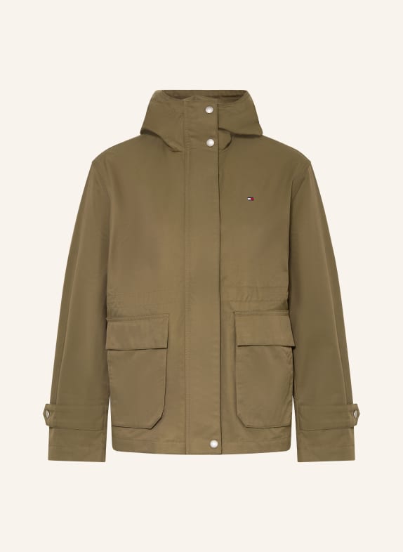 TOMMY HILFIGER polní bunda OLIVOVÁ