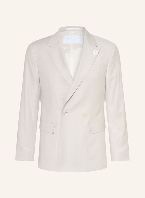 BALDESSARINI Anzugsakko SKYE Slim Fit 1602 Silver Cloud Karo
